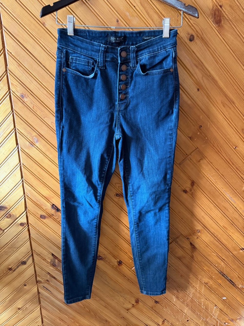 Judy blues button fly skinny jeans a 1/25
